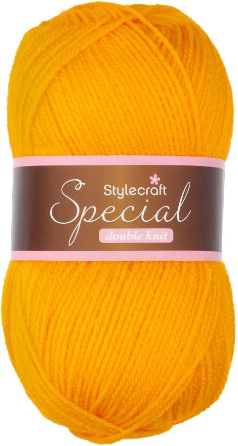 Stylecraft Special DK Premium Acrylic Yarn 100g - Sunshine