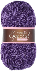 Stylecraft Special DK Premium Acrylic Yarn 100g - Viola Mix