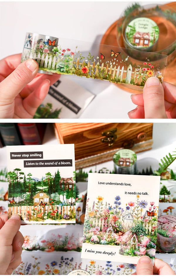 Poppy Crafts Sticker Roll - Romantic Garden