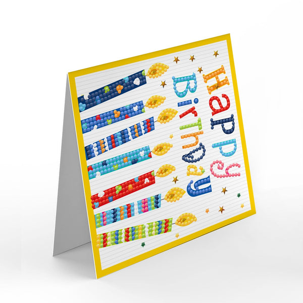 Poppy Crafts Diamond Art Greeting Card Kit