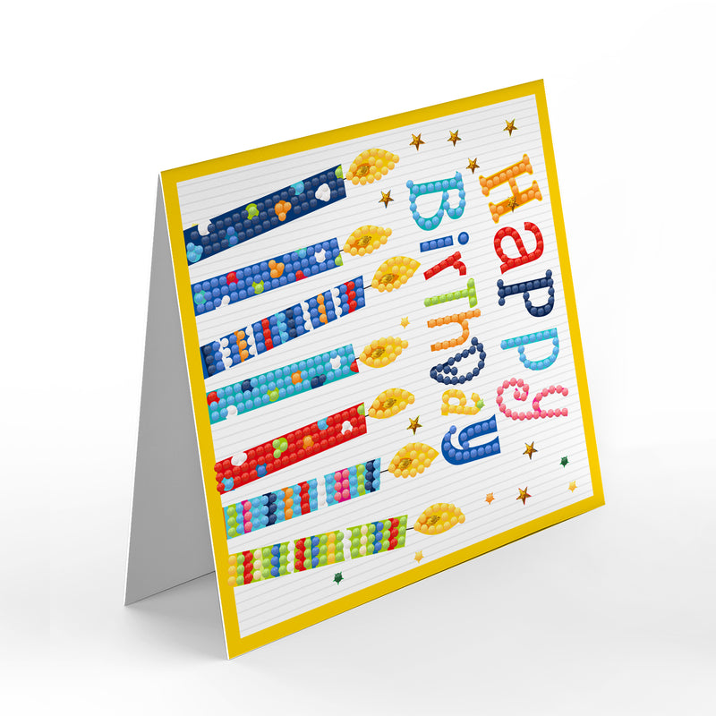 Poppy Crafts Diamond Art Greeting Card Kit