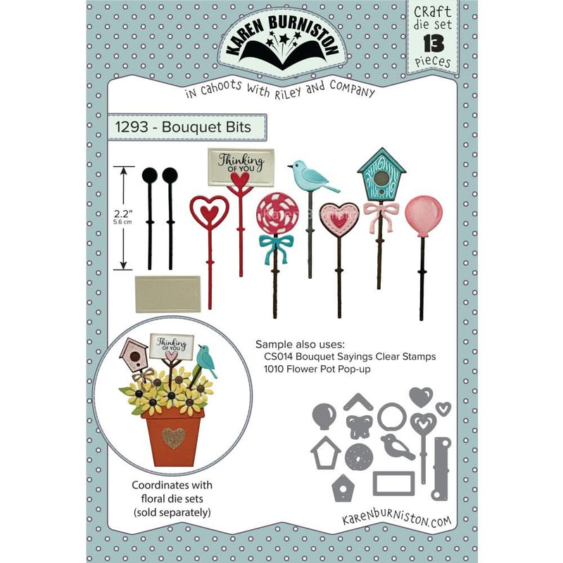 Karen Burniston Dies Bouquet Bits