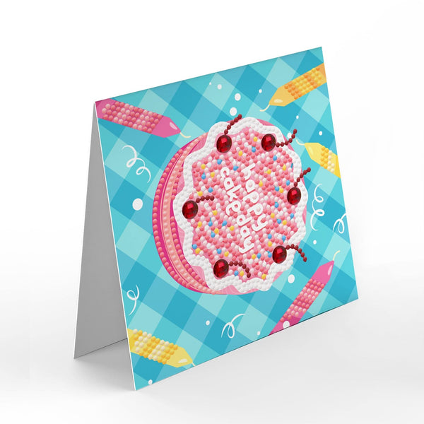 Poppy Crafts Diamond Art Greeting Card Kit