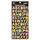 Poppy Crafts Puffy Sticker - Neon Cute Alphabet*