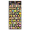 Poppy Crafts Puffy Sticker - Neon Cute Alphabet
