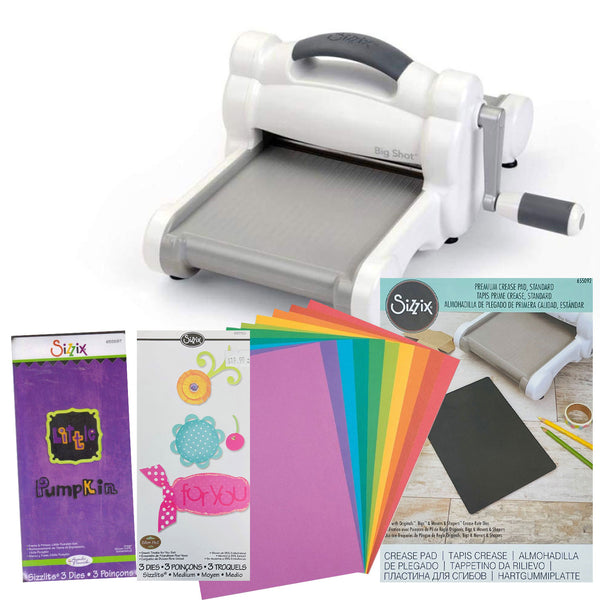 Sizzix Big Shot Starter Kit - White and Grey