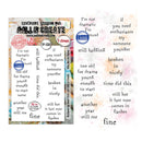 Aall & Create A6 Clear Stamps
