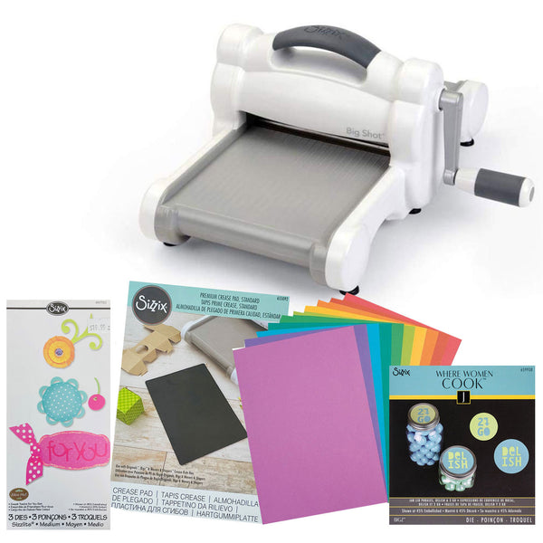 Sizzix Big Shot Starter Kit - White and Grey