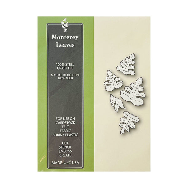 Poppystamps Dies  - Monterey Leaves
