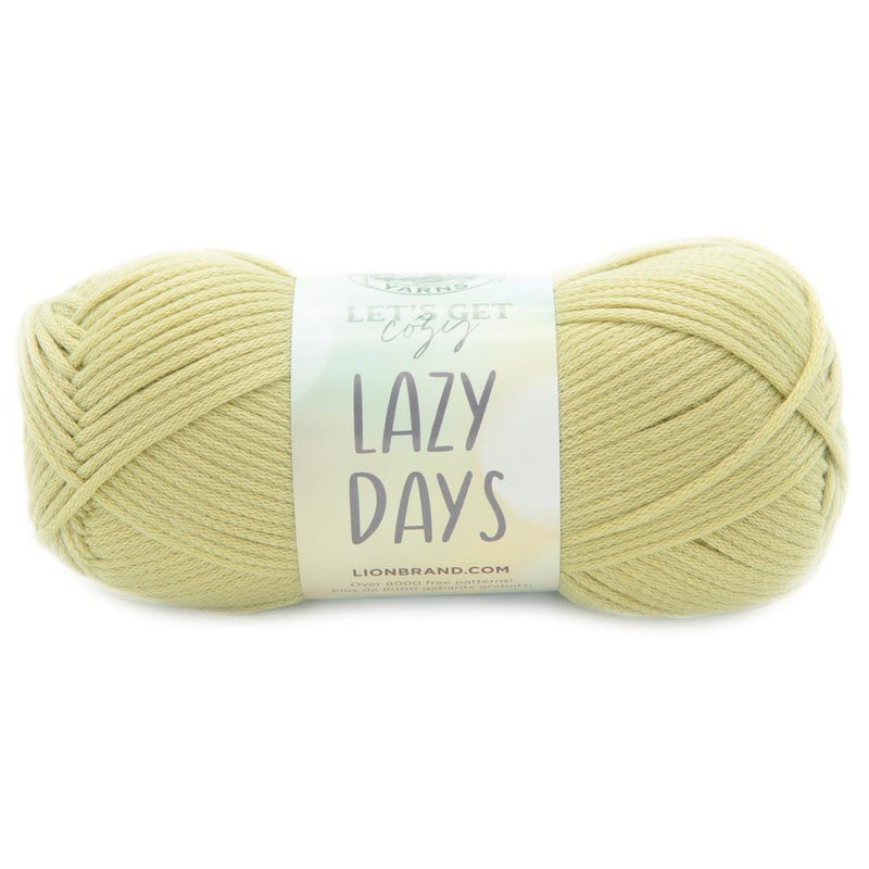 Lion Brand Let's Get Cozy: Lazy Days Yarn - Lichen