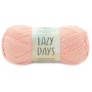Lion Brand Let's Get Cozy: Lazy Days Yarn - Peachy Pink
