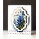 Penny Black Stick & Shine Rub-Ons - Snowy Border