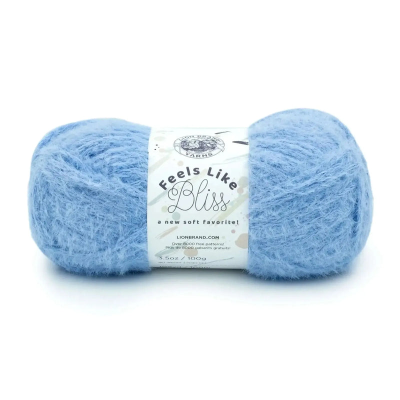Lion Brand Feels Like Bliss Yarn - Sky