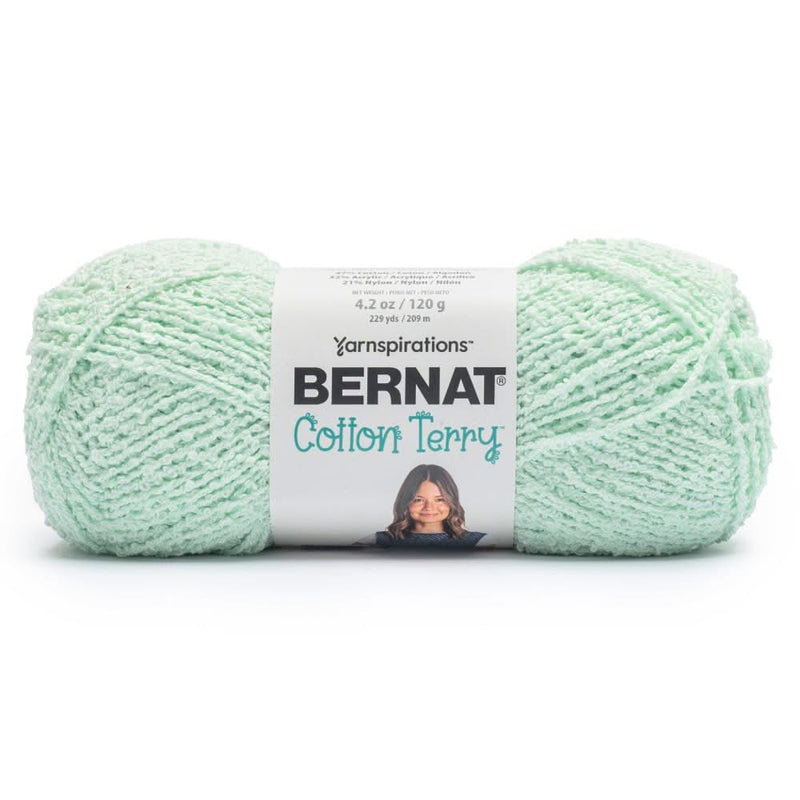 Bernat Cotton Terry Yarn Freshmint