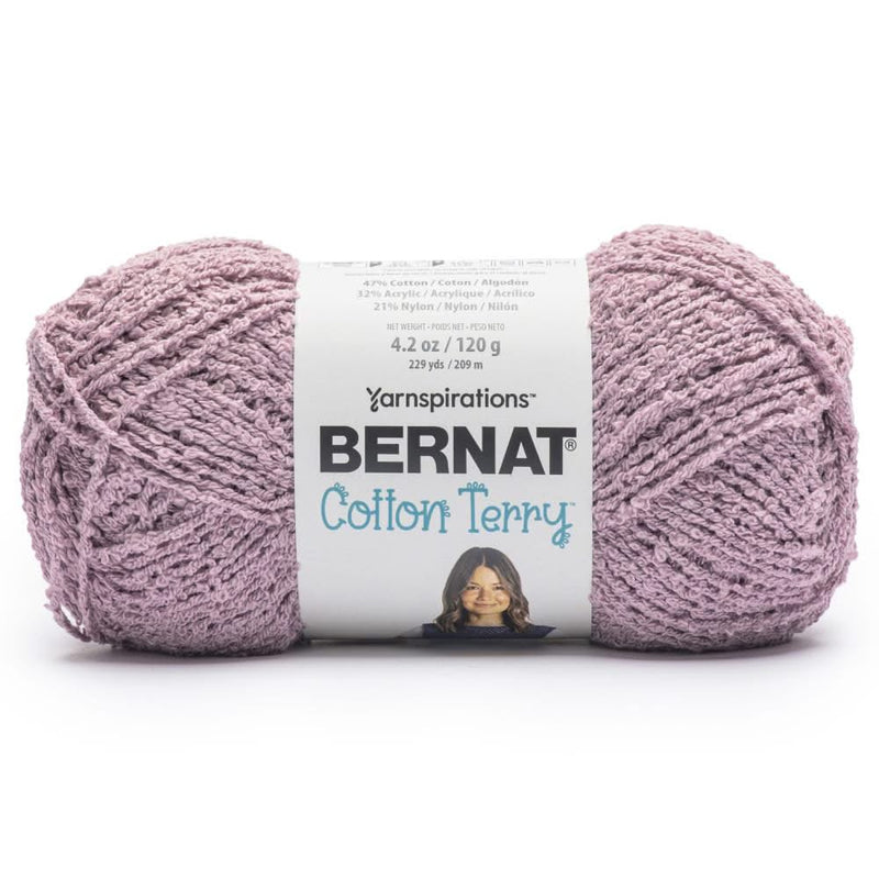 Bernat Cotton Terry Yarn Lupine