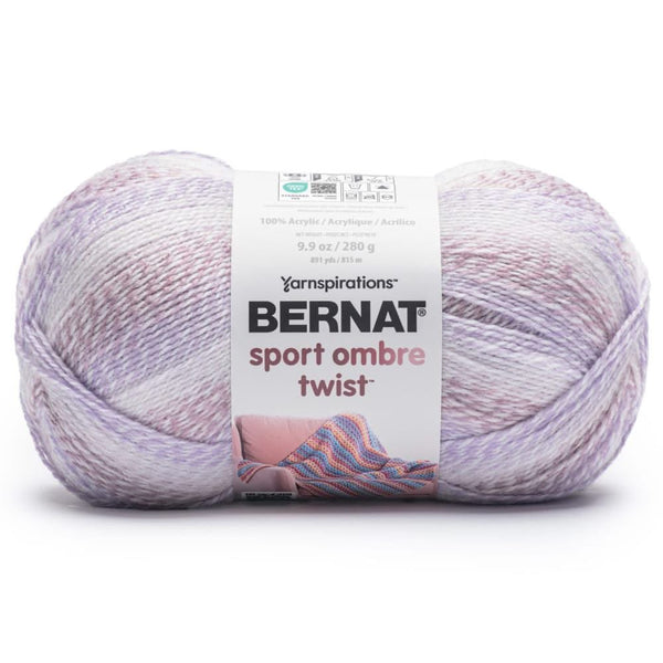 Bernat Sport Ombre Twist Yarn  - Lilac