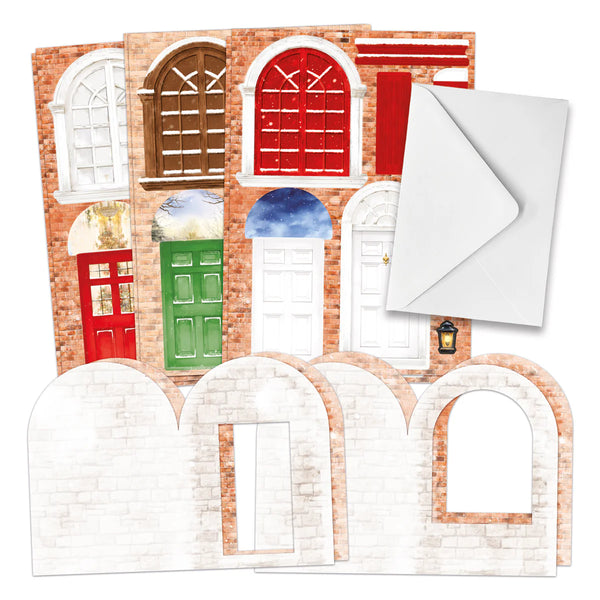 Katy Sue Christmas Windows & Doors Card Making Kit