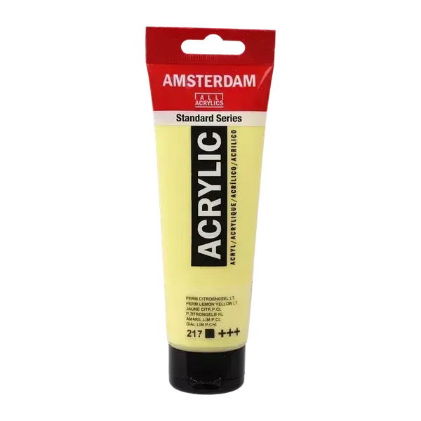 Amsterdam Standard Acrylic Paint 120ml - Permanent Yellow Light 217