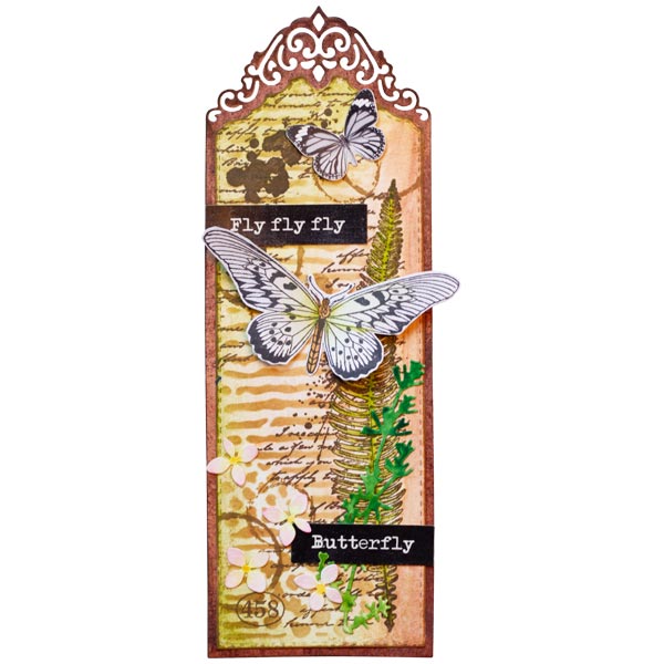 Studio Light Grunge Clear Stamp Nr. 605, The Butterflies