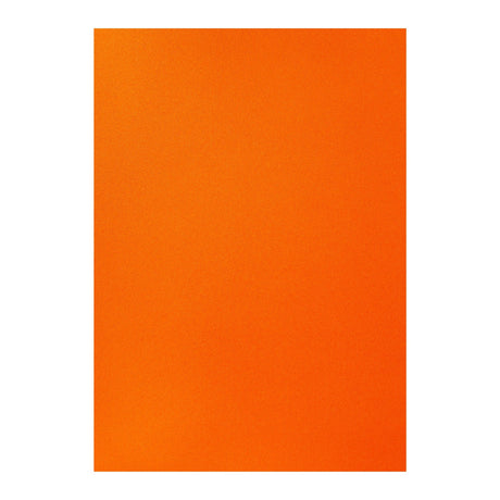 Poppy Crafts A4 Premium Textured Cardstock 10 Pack - Orange  NO LIMIT