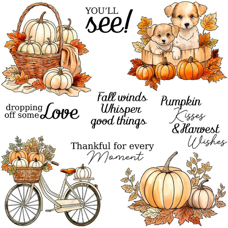 Poppy Crafts Cutting Dies & Stamp Set