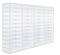 Universal Crafts Clear Acrylic Ink Pad Storage Rack - Holds 40 Ink Pads