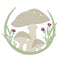 Poppy Crafts Cutting Dies #708 - Mushrooms