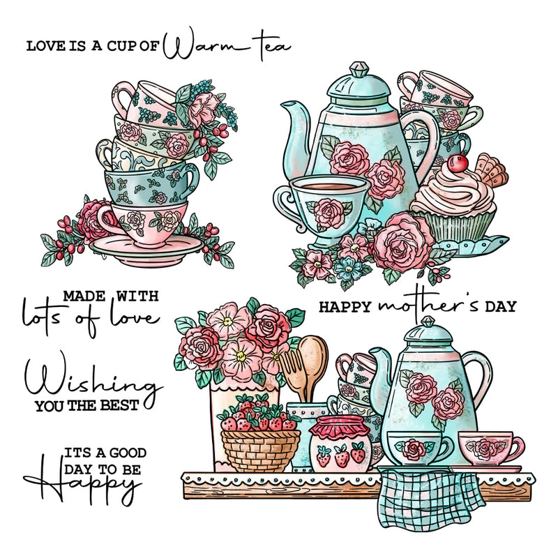 Poppy Crafts Cutting Dies & Stamp Set
