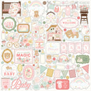 Echo Park Paper Little Lullabies - Baby Girl Element Sticker