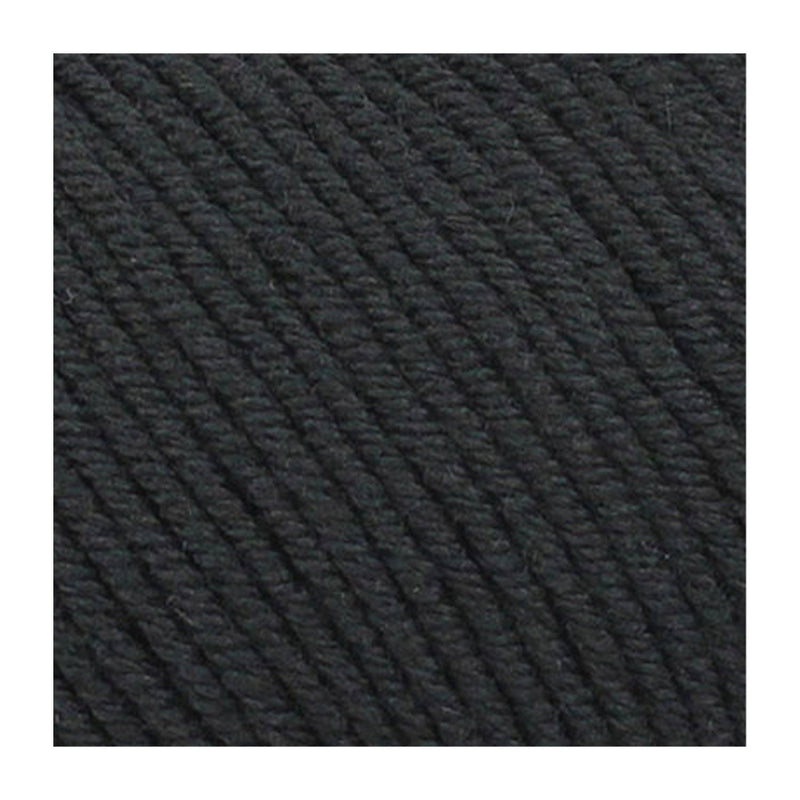 Bellissimo 8 Extra-Fine Merino 8ply Yarn 50g - Black
