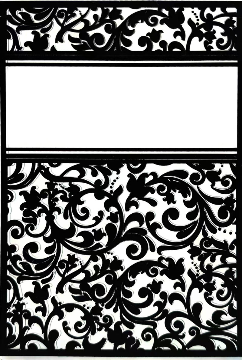 Poppy Crafts 4"x6" Embossing Folder 109 - Devine