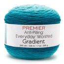 Premier Anti-Pilling Everyday Worsted Gradient Yarn - Teal Tones