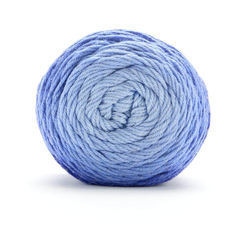 Premier Everyday Worsted Gradient Glitter Yarn - Royal Blue Tones