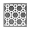 Poppy Crafts Embossing Folder #223 - 6"x6" - Dotted Damask