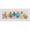 RIOLIS Counted Cross Stitch Kit 9.5"X3.25" Cluck Cluck