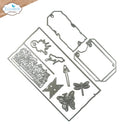 Elizabeth Craft Designs - Split Tag Hello You Die Metal Die Set