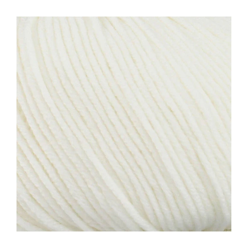 Bellissimo 8 Extra-Fine Merino 8ply Yarn 50g - White