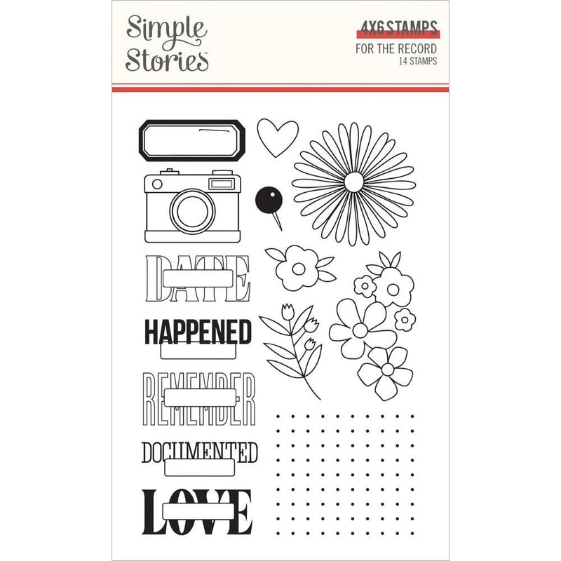Simple Stories For The Record Stamps Photopolymer*