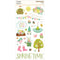 Simple Stories Tea Garden Chipboard Stickers 6"X12"