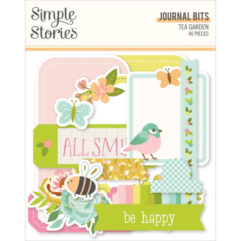 Simple Stories Tea Garden - Bits & Pieces Journal