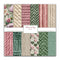 Poppy Crafts 6"x6" Paper Pack #249 - Pink & Sage