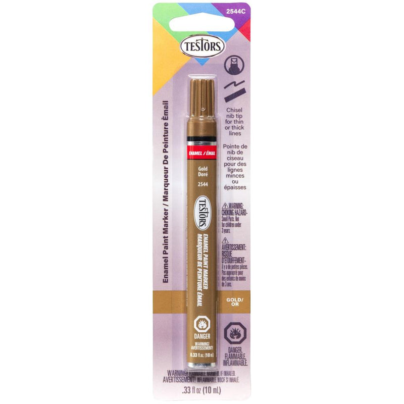Testors Enamel Paint Marker - Metallic Gold