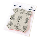 Pinkfresh Studio Cling Stamp Set 4.25"X5.5" Beautiful Botanicals