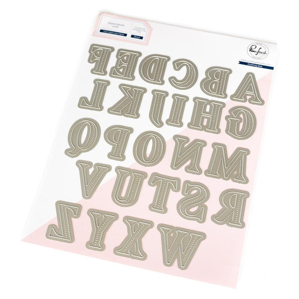 Pinkfresh Studio Die Set Jody Uppercase Alpha