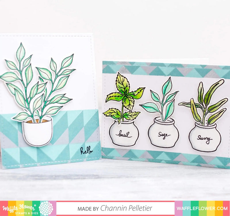 Waffle Flower Stamp Set - Spiced Garden*
