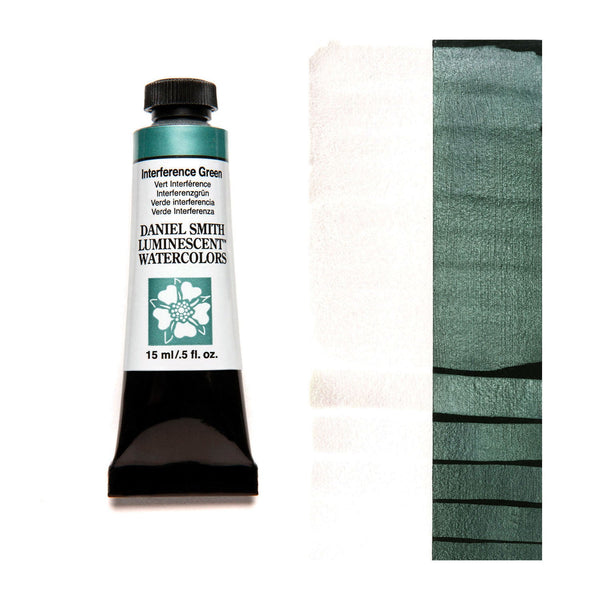 Daniel Smith Extra Fine Luminescent Watercolour Paint 15ml - Interference Green