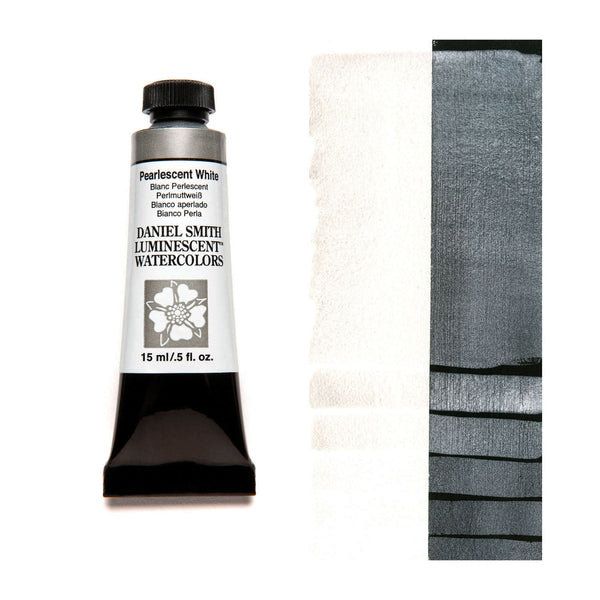 Daniel Smith Extra Fine Luminescent Watercolour Paint 15ml - Pearlescent White