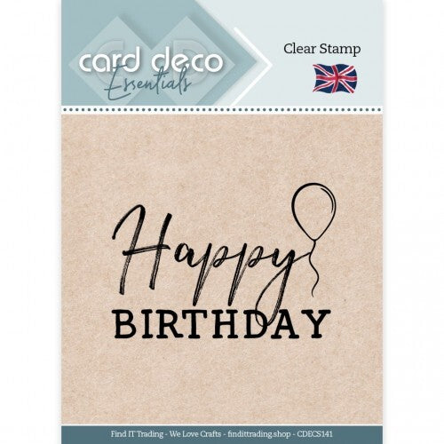 Find It Trading Precious Marieke Clear Stamps Happy Birthday