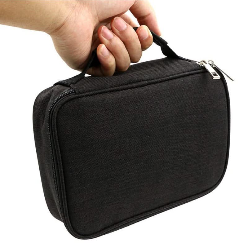 Poppy Crafts Pencil Case 72 Slots - Black