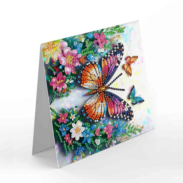 Poppy Crafts Diamond Art Greeting Card Kit
